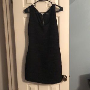 Flattering little black dress